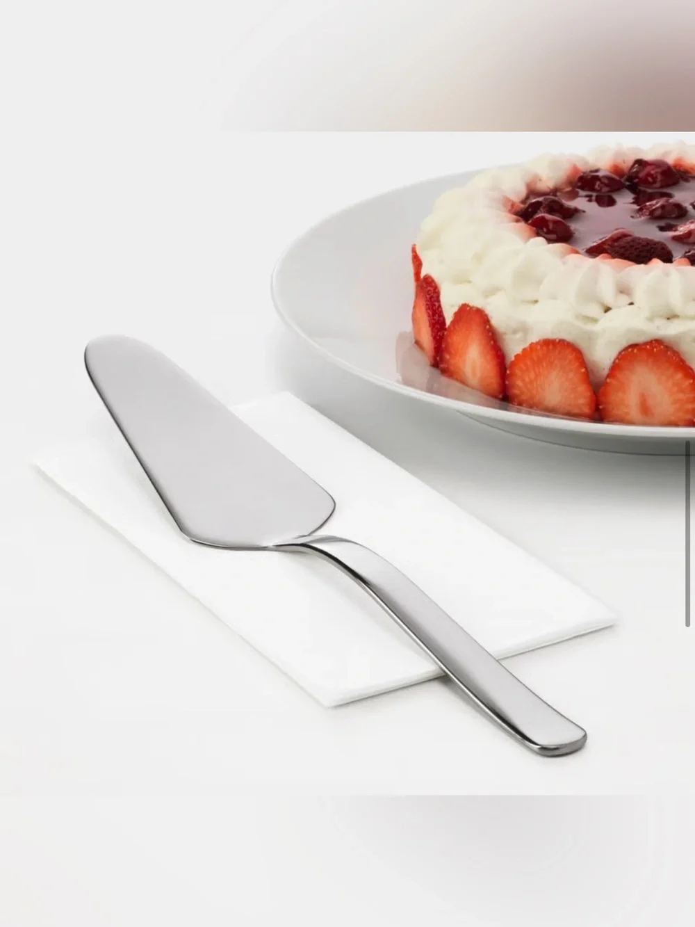 IKEA 365+ 4-Piece Serving Set Stainless Steel Cake Server Ladle Spoon Fork